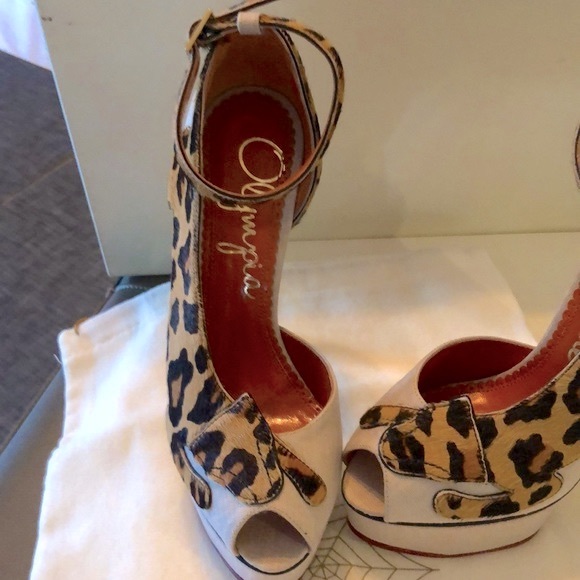 NIB collectible Charlotte Olympia Leopardess Heels - Picture 11 of 11